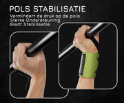 Wrist Wrap pols fitness #kleur_groen